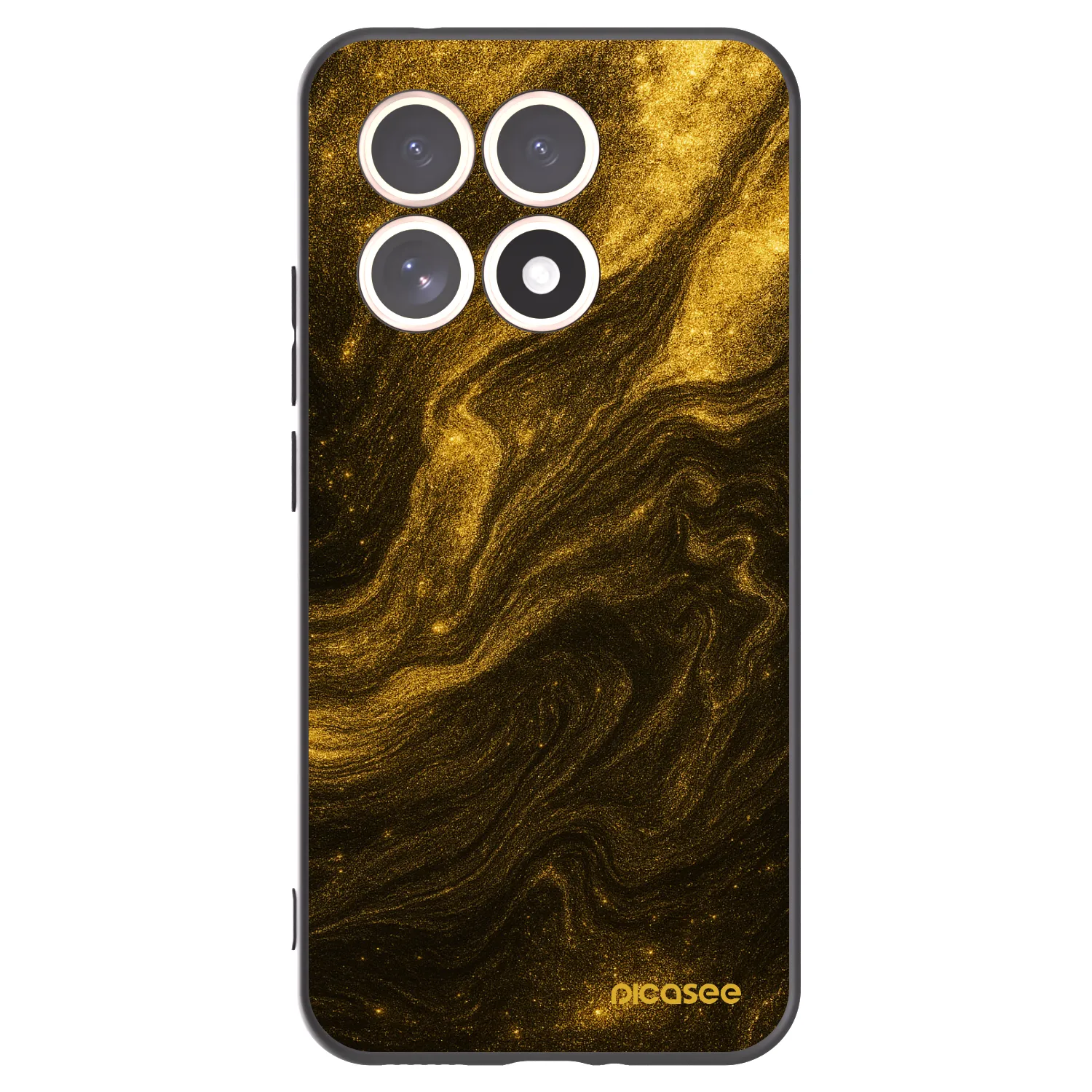 Picasee Μαύρη θήκη σιλικόνης για Xiaomi 15T - Black