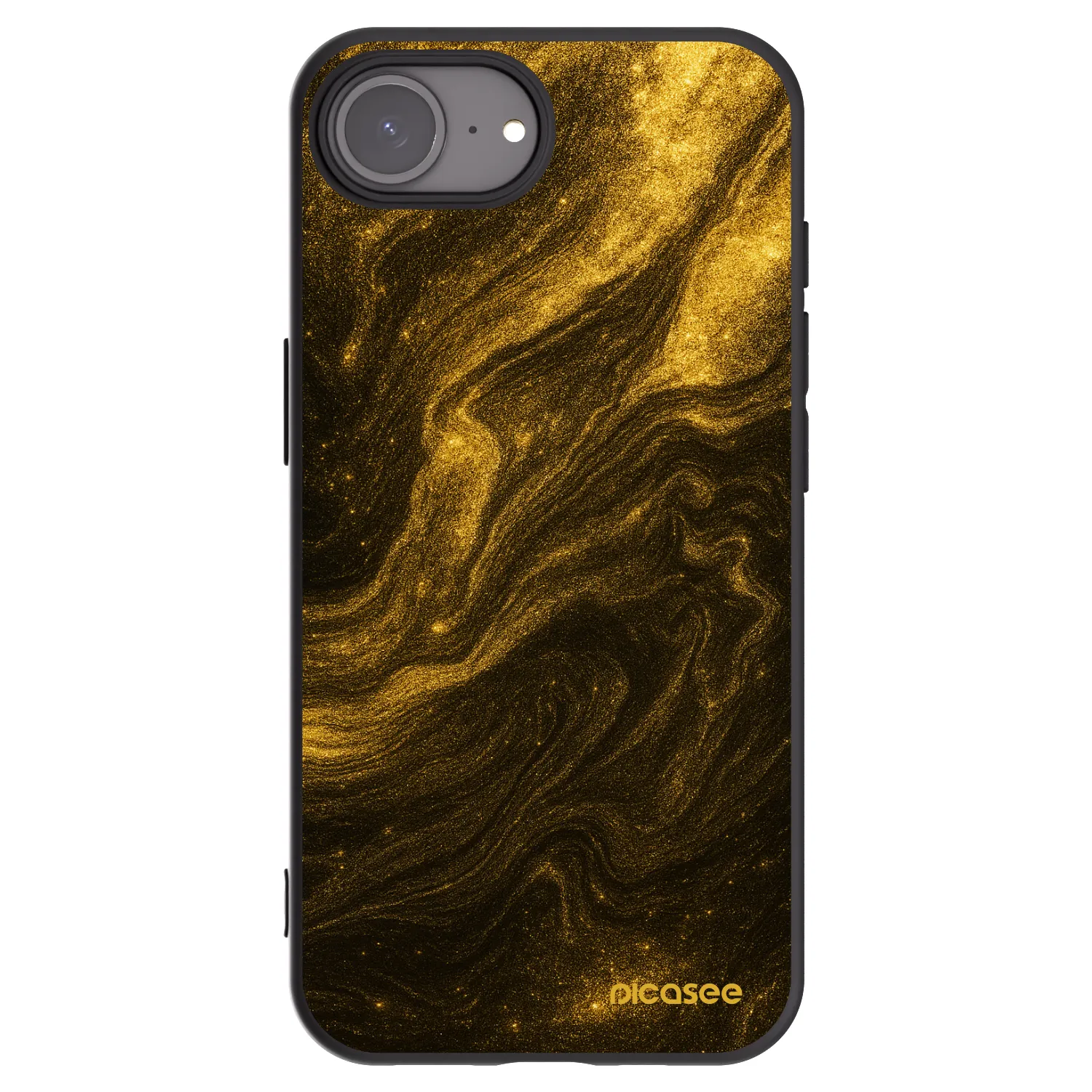 Picasee Μαύρη θήκη σιλικόνης για Apple iPhone 17e - Black