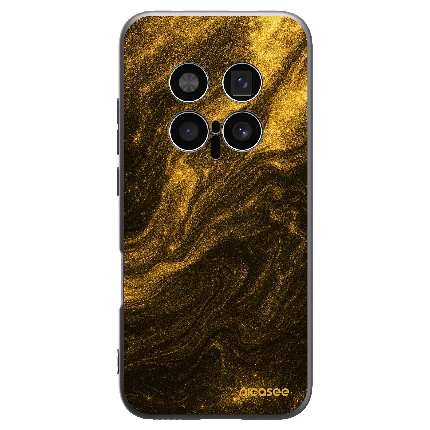 Picasee Μαύρη θήκη σιλικόνης για Honor Magic8 Pro 5G - Black
