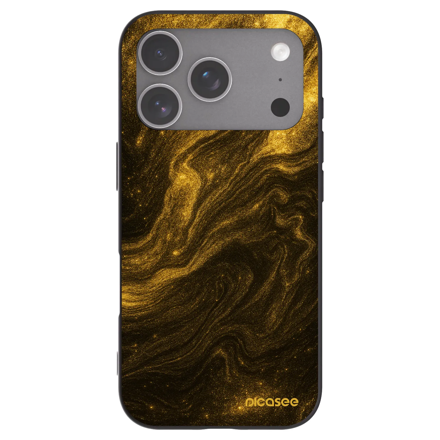 Picasee Μαύρη θήκη σιλικόνης για Apple iPhone 18 Pro - Black