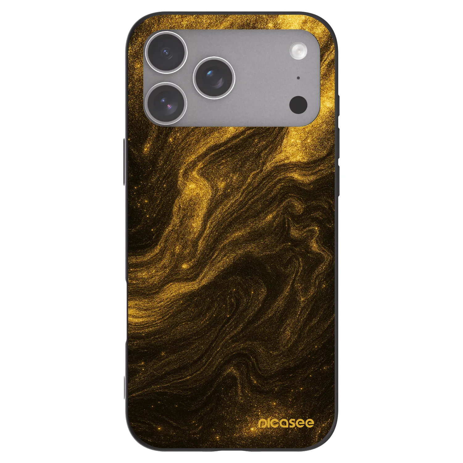 Picasee Μαύρη θήκη σιλικόνης για Apple iPhone 18 Pro Max - Black