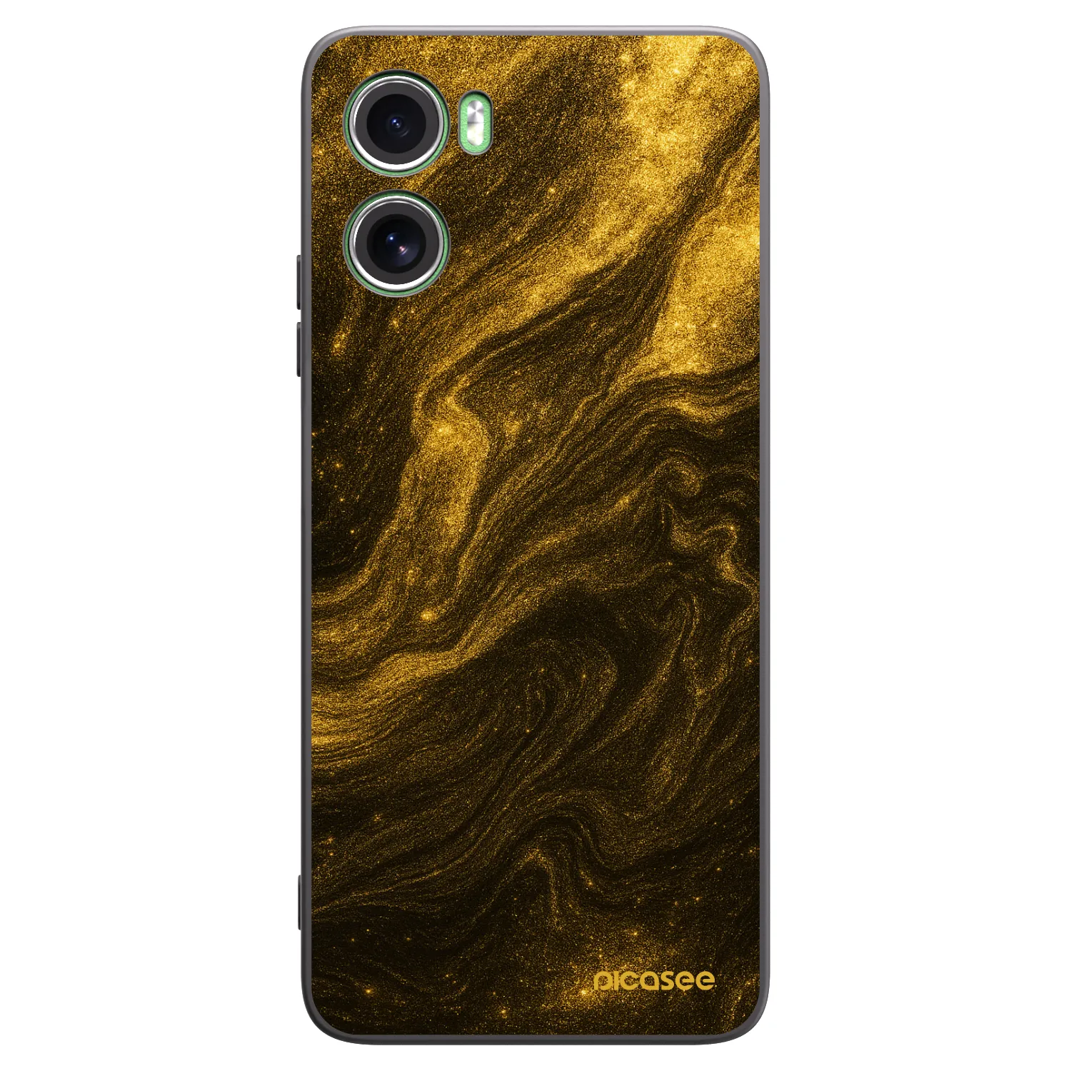 Picasee Μαύρη θήκη σιλικόνης για Motorola Moto G06 - Black