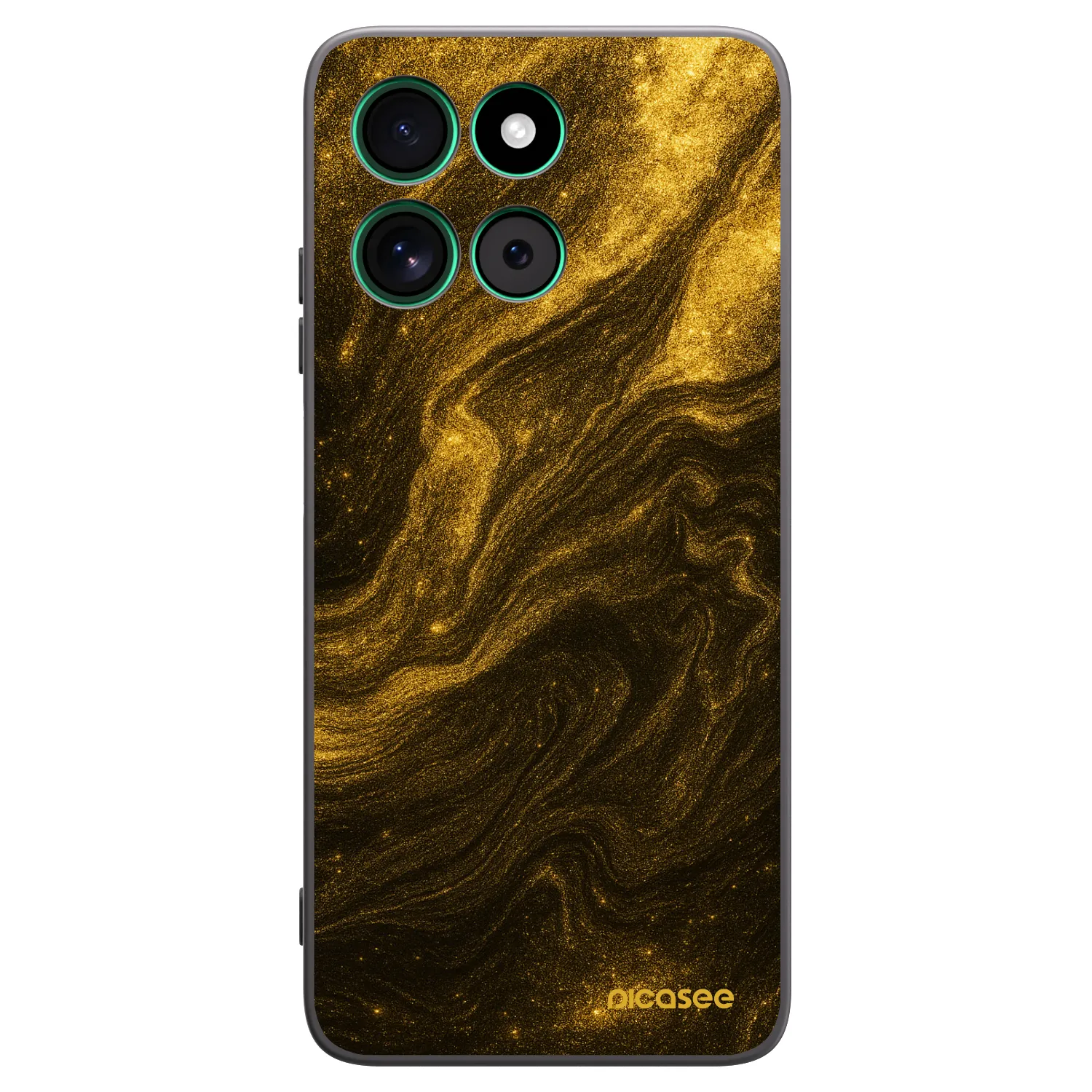 Picasee Μαύρη θήκη σιλικόνης για Motorola Moto G57 Power - Black