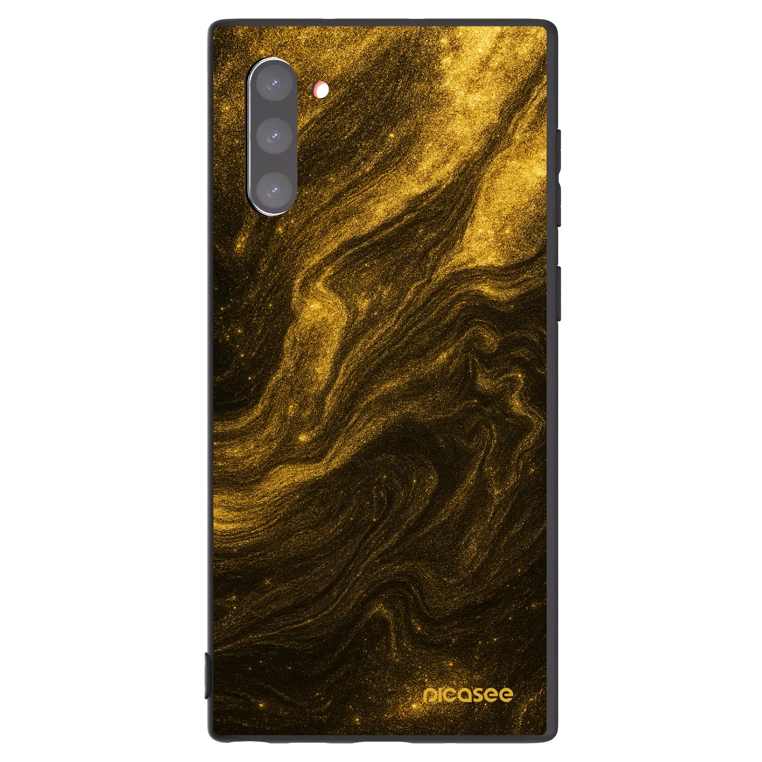 Picasee Μαύρη θήκη σιλικόνης για Samsung Galaxy Note 10 N970F - Black