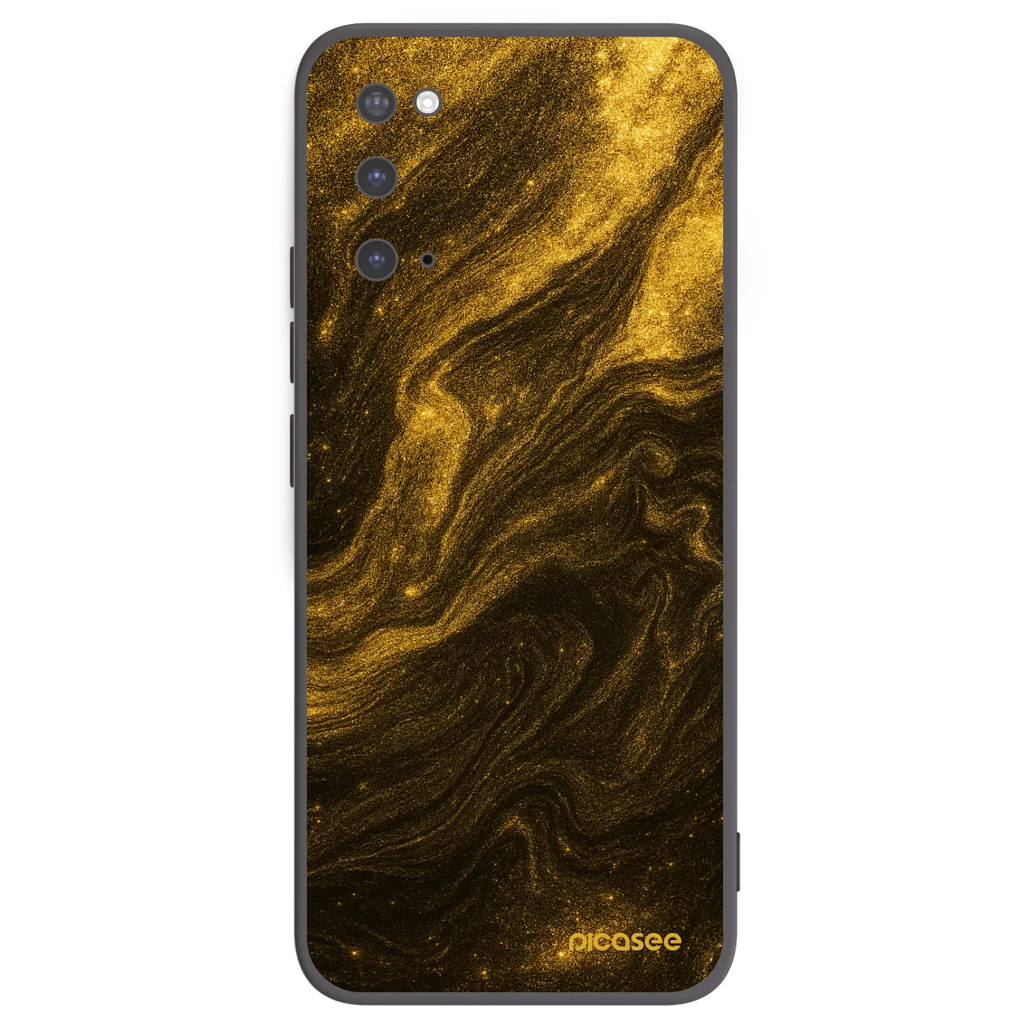Picasee Μαύρη θήκη σιλικόνης για Samsung Galaxy S20 G980F - Black
