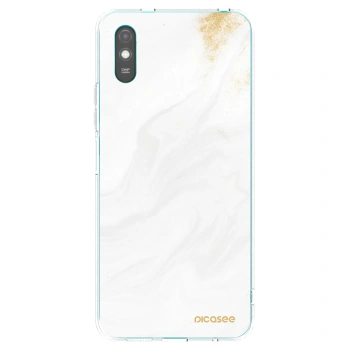Picasee διαφανής θήκη σιλικόνης Xiaomi Redmi 9A - White
