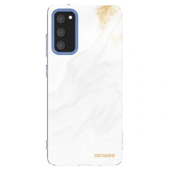 Picasee διαφανής θήκη σιλικόνης Samsung Galaxy S20 FE - White