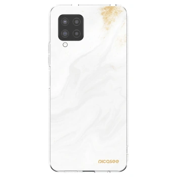 Picasee διαφανής θήκη σιλικόνης Samsung Galaxy A42 A426B - White