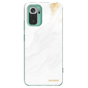 Picasee διαφανής θήκη σιλικόνης Xiaomi Redmi Note 10 Pro - White