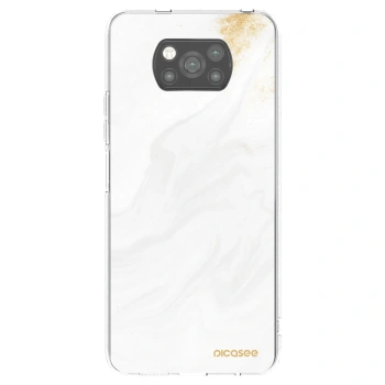 Picasee Μαύρη θήκη σιλικόνης για Xiaomi Poco X3 Pro - White