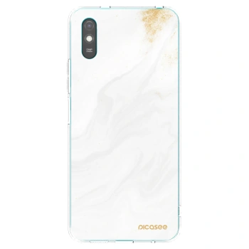 Picasee διαφανής θήκη σιλικόνης Xiaomi Redmi 9AT - White
