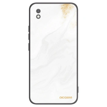 Picasee Μαύρη θήκη σιλικόνης για Xiaomi Redmi 9AT - White