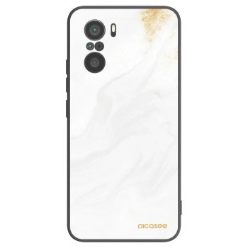 Picasee Μαύρη θήκη σιλικόνης για Xiaomi Poco F3 - White
