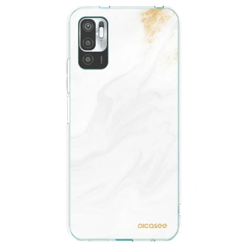 Picasee διαφανής θήκη σιλικόνης Xiaomi Redmi Note 10 5G - White