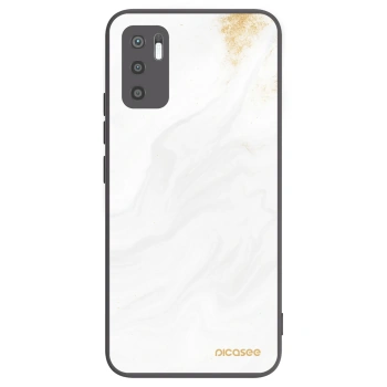Picasee Μαύρη θήκη σιλικόνης για Xiaomi Redmi Note 10 5G - White