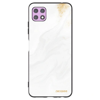 Picasee Μαύρη θήκη σιλικόνης για Samsung Galaxy A22 A226B 5G - White