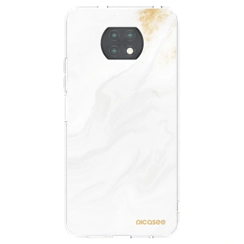 Picasee διαφανής θήκη σιλικόνης Xiaomi Redmi Note 9T - White