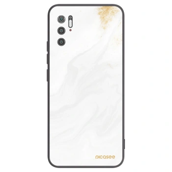 Picasee Μαύρη θήκη σιλικόνης για Xiaomi Poco M3 Pro 5G - White