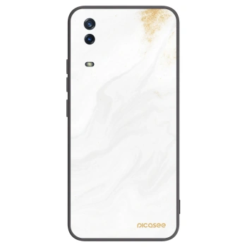 Picasee Μαύρη θήκη σιλικόνης για Vivo Y11s - White