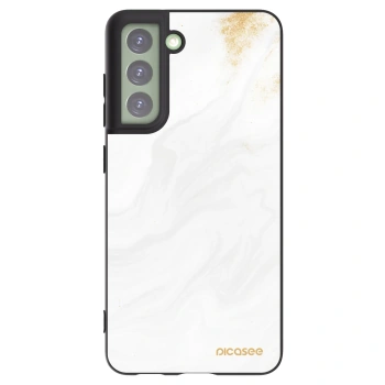 Picasee Μαύρη θήκη σιλικόνης για Samsung Galaxy S21 FE 5G - White