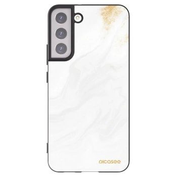 Picasee Μαύρη θήκη σιλικόνης για Samsung Galaxy S22+ 5G - White