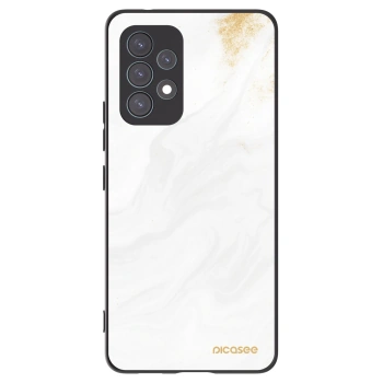 Picasee Μαύρη θήκη σιλικόνης για Samsung Galaxy A53 5G A536 - White