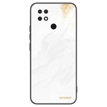 Picasee Μαύρη θήκη σιλικόνης για Xiaomi Redmi 10C - White