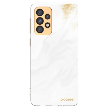 Picasee διαφανής θήκη σιλικόνης Samsung Galaxy A33 5G A336 - White