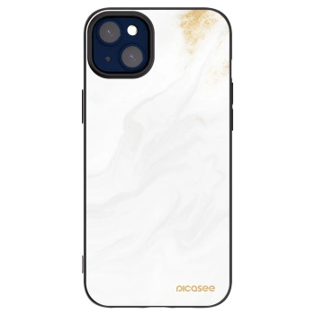 Picasee Μαύρη θήκη σιλικόνης για Apple iPhone 14 Plus - White