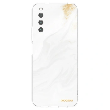Picasee διαφανής θήκη σιλικόνης Sony Xperia 10 IV 5G - White
