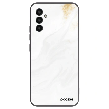 Picasee Μαύρη θήκη σιλικόνης για Samsung Galaxy M13 M135F - White