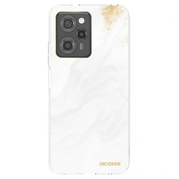 Picasee Μαύρη θήκη σιλικόνης για Xiaomi Poco X5 Pro - White
