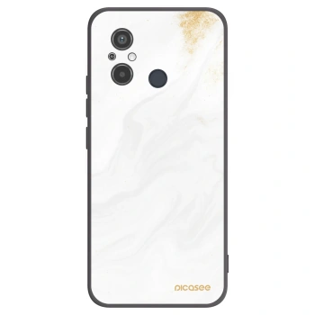 Picasee Μαύρη θήκη σιλικόνης για Xiaomi Redmi 12C - White