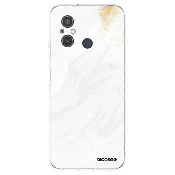Picasee διαφανής θήκη σιλικόνης Xiaomi Redmi 12C - White
