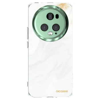 Picasee διαφανής θήκη σιλικόνης Honor Magic5 Pro - White