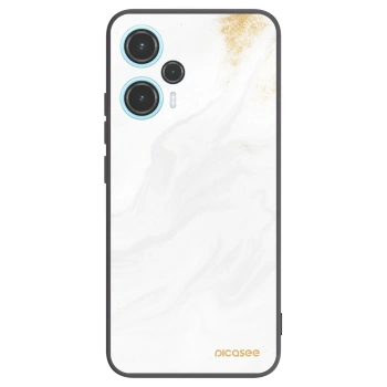 Picasee Μαύρη θήκη σιλικόνης για Xiaomi Poco F5 - White