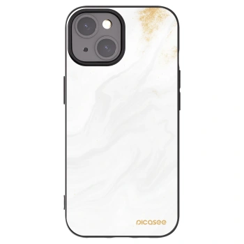 Picasee Μαύρη θήκη σιλικόνης για Apple iPhone 15 - White
