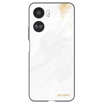 Picasee Μαύρη θήκη σιλικόνης για Honor 90 Lite 5G - White