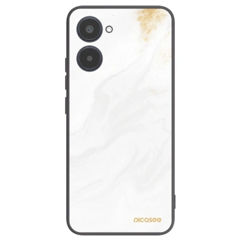 Picasee Μαύρη θήκη σιλικόνης για Realme 10 4G - White