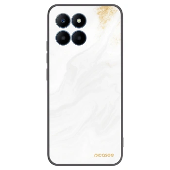 Picasee Μαύρη θήκη σιλικόνης για Honor 70 Lite - White