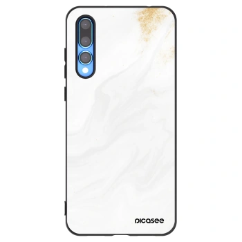 Picasee Μαύρη θήκη σιλικόνης για Huawei P20 Pro - White