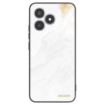 Picasee Μαύρη θήκη σιλικόνης για Realme C53 - White