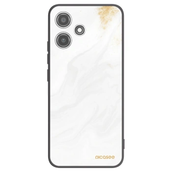 Picasee Μαύρη θήκη σιλικόνης για Xiaomi Redmi 12 5G - White