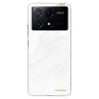 Picasee διαφανής θήκη σιλικόνης Xiaomi Poco X6 Pro - White