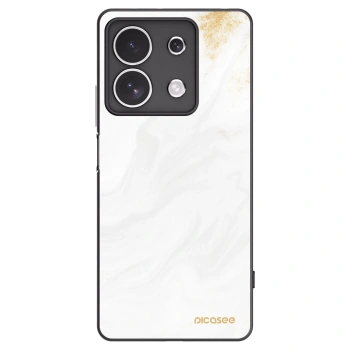 Picasee Μαύρη θήκη σιλικόνης για Xiaomi Redmi Note 13 4G - White