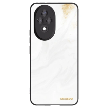 Picasee Μαύρη θήκη σιλικόνης για Honor 200 5G - White