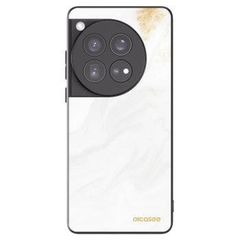 Picasee Μαύρη θήκη σιλικόνης για OnePlus 12 5G - White