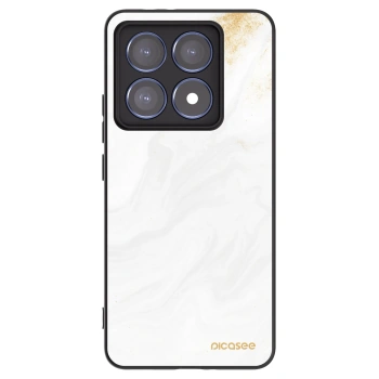 Picasee Μαύρη θήκη σιλικόνης για Xiaomi 14T Pro - White