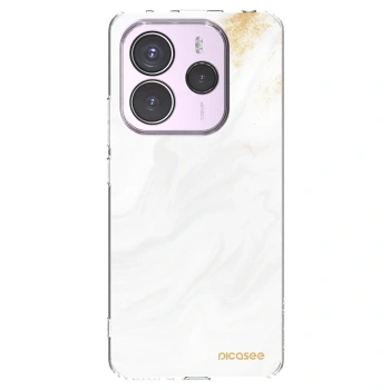 Picasee διαφανής θήκη σιλικόνης Xiaomi Redmi Note 14 5G - White