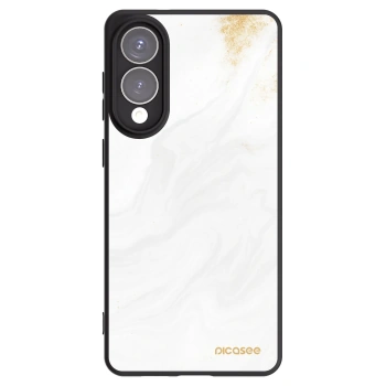 Picasee Μαύρη θήκη σιλικόνης για Samsung Galaxy S25 Edge 5G - White